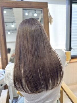 ニコフル(Nico-Hulu) 【美髪】TOKIOトリートメント×べージュ【人形町/浜町/水天宮】