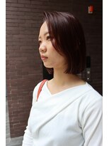 サロウィン 熊本上通り店(SALOWIN)&nbsp;熊本 上通り ピンクブラウン ボブ