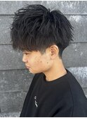 メンズマッシュパーマメンテナンスカットツイストスパイラル