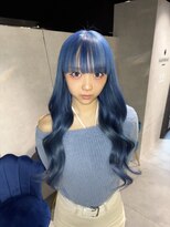 ハンナ 札幌(HANNAH)&nbsp;くすみブルー オリジナルエクステカラー