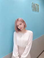 アース 熊本嘉島店(HAIR&MAKE EARTH)&nbsp;切りっぱなしボブ
