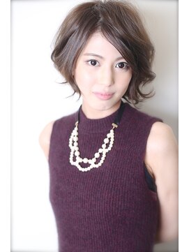リアン(Lian) 【Lian】畠山アンニュイカールひし形シルエットで小顔ボブ