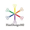 ヘアデザイン 102のお店ロゴ