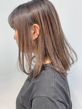 テトヘアー(teto hair) medium(グラデーションカラー、ミルクティベージュ、ボブ)