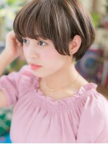 カバーヘア ブリス 戸田公園西口店(COVER HAIR bliss) ★耳かけが大人かわいい☆厚めバングのマニッシュショート★6