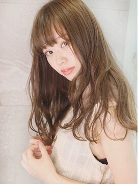 シェノン(Chainon) 【Chainon】ブラウンベージュの透明女子ロング