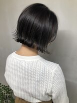 ジーナ 梅田(Zina)&nbsp;大人ボブ_セシルカットココアブラウンフリンジウェーブ03