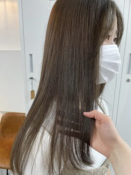 イコ 表参道原宿(ico) オリーブベージュ イルミナカラー ケラチントリートメント