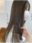 オリーブベージュ イルミナカラー ケラチントリートメント