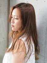 フラット(FLAT)&nbsp;ハイライトが隠し味の柔らかショコラベージュ