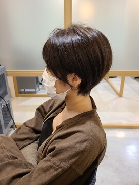 ケースタイルシェノン(K-STYLE CHAINON) クセを活かした丸みショート