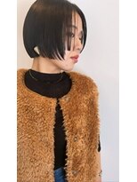 トルヴェ(Toruve)&nbsp;【Toruve】黒髪　パツンボブ ハンサムボブ