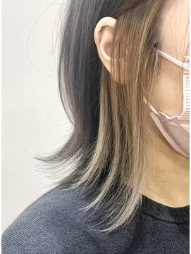 ゼン(ZEEN) 透明感ベージュのイヤリングカラー〔ZEEN札幌店〕@20代30代40代