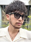 波巻きスパイラルパーマショートレイヤー夏髪すっきり刈り上げ