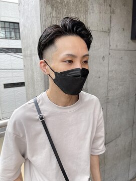 アルカナ 明治神宮前原宿(ARCANA) メンズカット　メンズパーマ　サイドパート　センターパート