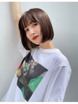 コンティニュー オモテサンドウ(CONTINUE OMOTESANDO) CONTINUE(表参道)切りっぱなしボブ/手嶋