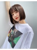 CONTINUE(表参道)切りっぱなしボブ/手嶋