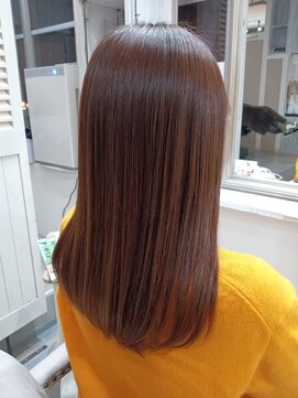 ガーデン バイ イル(GARDEN by illu Co.Ltd) ミディアムレイヤー×髪質改善ストレート☆