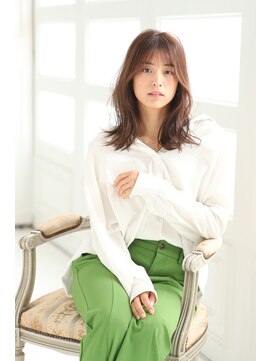 リアン(lien) 《lien.自由が丘》大人可愛い20代.30代.40代小顔レイヤーミディ