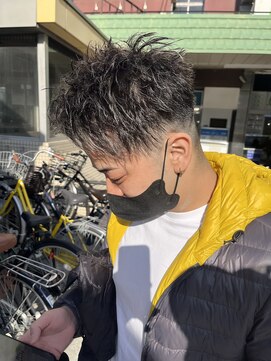 アヴァンス 天王寺店(AVANCE.) MEN'S HAIR イメチェンフルコース×フェードツイストメッシュ☆