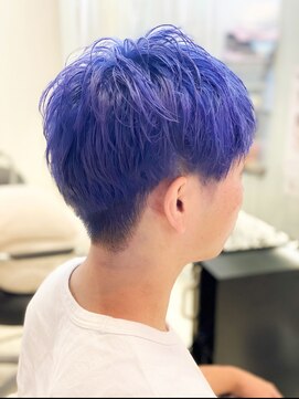 プレデフリュー 北白川本店(PUREE de FLEURS) 10代/20代/メンズ/カット/刈り上げ/ツーブロック/ブリーチ