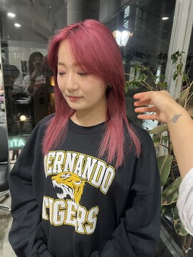 ジーナ オモテサンドウ(XENA) 【MIKU】赤みピンク