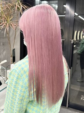 ソル ジングウマエ(SOL JINGUMAE) ミルクティーベージュダブルカラーケアブリーチインナーカラー