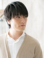 モッズヘアー メン 戸田公園店(mod's hair men)&nbsp;ネイビーブラックカラーで爽やかさUP束感ウルフヘアb戸田公園