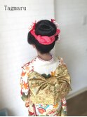 七五三☆新日本髪☆要予約プラス料金有