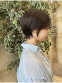 20代暗めカラーデザインカラーロングオリーブグレージュベージュ