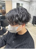 【liko三軒茶屋 店長 須田】センターパート×波巻きツイスパ