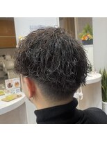 スノードロップ 高円寺店(Snowdrop)&nbsp;ウルフ/アッシュブラック/カルマパーマ/ベリーショート/高円寺