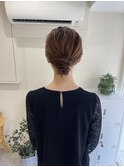 ◯シニヨンスタイル