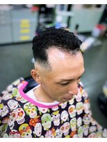 バーバーショップイシカワ(BARBER SHOP イシカワ)&nbsp;パーマスキンフェードスタイル