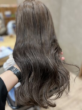 ココンヘアー(KOKON hair) 【シークレットハイライト × スモークミルクティー】