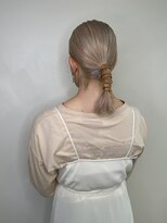 エフバイラブランシュ 大宮東口店(ef by La Blanche)&nbsp;箔付きタイトヘアアレンジ/大宮東口タイトヘアアレンジ