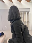 黒髪/ボブルフ/ネビージュ/小顔/ワンレン/矢場町/髪質改善/前髪