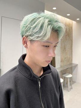 ソル 栄矢場町(SOL) ルーツカラー/メンズデザインカラー/ライムグリーン/秋色