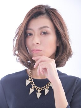 ヘアアンドフェイス マリィファースト(Hair&Face Marry First)の写真/お洒落な白髪染めもお任せ◎グレイカラーでも真っ黒にならず、周りから褒められる髪色に♪