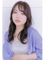 透明感×ナチュラルウェーブミディアム