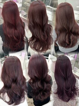 エヌアイ オモテサンドウ(ni omotesando) ピンクラベンダー/ブリーチなしカラー