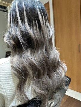 ヘアーサロン アモル(HAIR SALON Amor) ハイライトレイヤーカットエクステイルミナカラー縮毛矯正