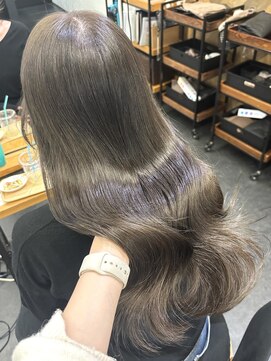 ロットアニバース(lott annibirth) 【髪質改善】オリーブベージュ/艶髪/透明感/トリートメント