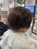 【人気No.３】似合わせカット+オーガニックカラー　8900→8400