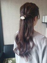 トリコ(ToricO)&nbsp;ハーフアップスタイル   韓国風巻き