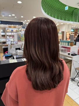 エイチツーオーアヴェダ 渋谷ヒカリエＳｈｉｎＱｓ店 クロードモネＨ２Ｏアヴェダ オレンジブラウン/渋谷/渋谷駅