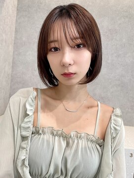 アッシュ 二子玉川店(Ash) ミニボブ×ラベージュカラー