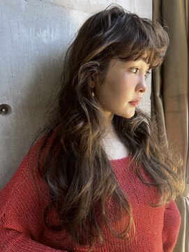 エディット トウキョウ(e.dit tokyo) 【e.dit tokyo macoto】パーマスタイルロングパーマ