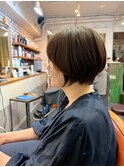 前下がりショートボブ