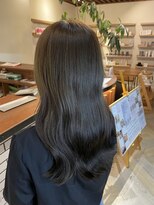 リフトバイマグ 松本駅前店(lift by mag)&nbsp;20代髪質改善カラーブリーチなし冬カラー透明感アッシュオリーブ